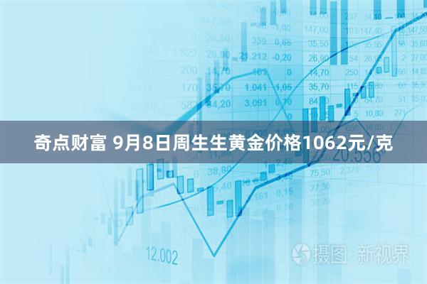 奇点财富 9月8日周生生黄金价格1062元/克