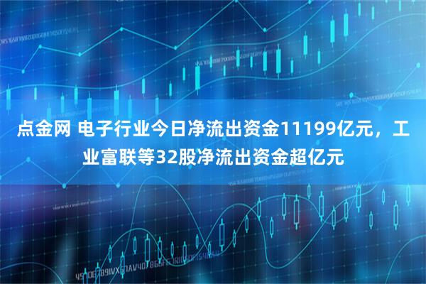 点金网 电子行业今日净流出资金11199亿元，工业富联等32股净流出资金超亿元